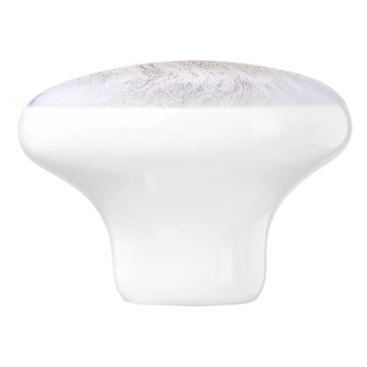 Maltesische Malerei - Niedliche Originalkunst des Keramikknauf (Seitenansicht)