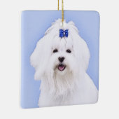 Maltesische Malerei - Niedliche Originalkunst des Keramikornament (Rechts)