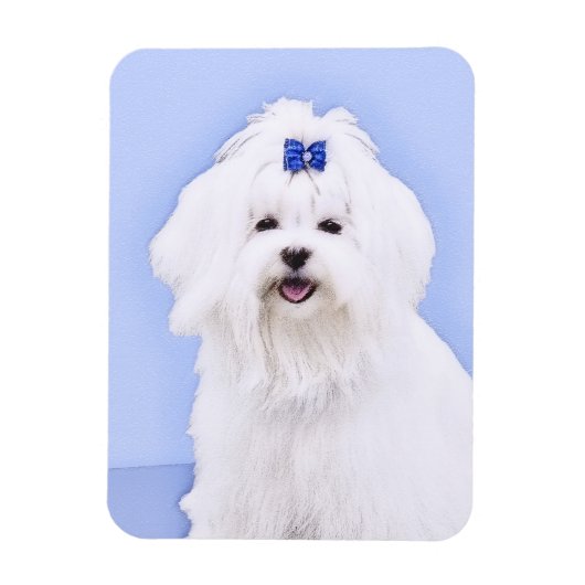 Maltesische Malerei - Niedliche Originalkunst des Magnet (Vertikal)