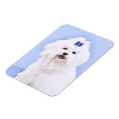 Maltesische Malerei - Niedliche Originalkunst des Magnet (Linke Seite)