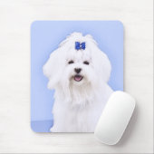 Maltesische Malerei - Niedliche Originalkunst des  Mousepad (Mit Mouse)