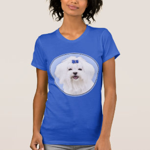 Maltesische Malerei - Niedliche Originalkunst des T-Shirt