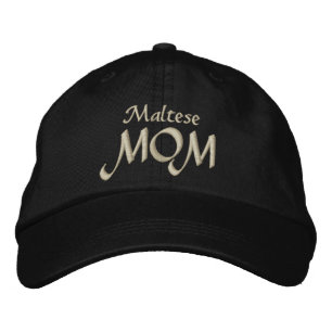 maltesische MAMA Bestickte Baseballkappe