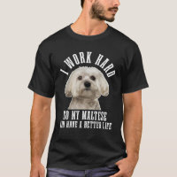 Maltesische Mama Hund Vater Funny maltesisch