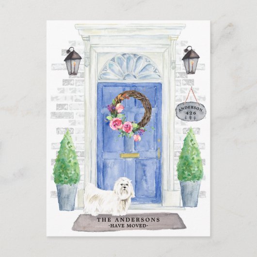 Maltesische Meldung "Bewegung" Postkarte (Vorderseite)