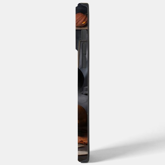 Maltesische Pumpkins Halloween Beängstigend Case-Mate iPhone Hülle (Rückseite / Links)