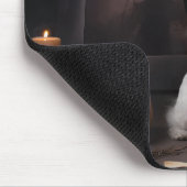 Maltesische Pumpkins Halloween Beängstigend Mousepad (Ecke)