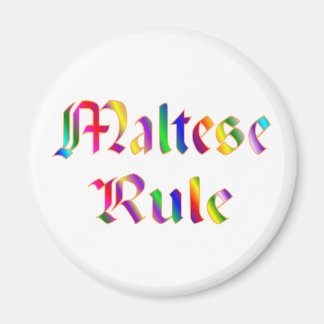 MALTESISCHE REGEL MAGNET