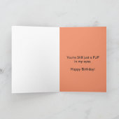 Maltesische "Sie sind noch gerade ein Welpen-" Karte (Innenseite)