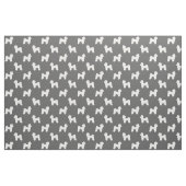 Maltesische Silhouetten der Hunde Stoff (Fat Quarter (45,7 x 55,9 cm))