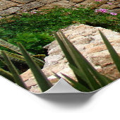 Maltesische Villa Poster (Ecke)