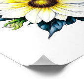 Maltesische Wasserfarbe i Art für Hundebesitzer Poster (Ecke)