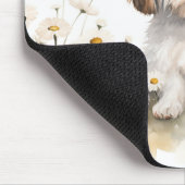 Maltesische Wasserfarbe in Milchsorten Mousepad (Ecke)