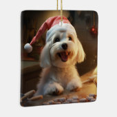 Maltesische Weihnachtskost Feiertag Keramikornament (Rechts)