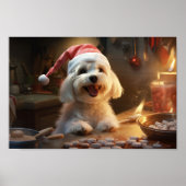 Maltesische Weihnachtskost Feiertag Poster (Vorne)