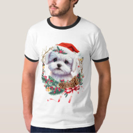 Maltesische Welpenweihe, maltesischer Hund T-Shirt
