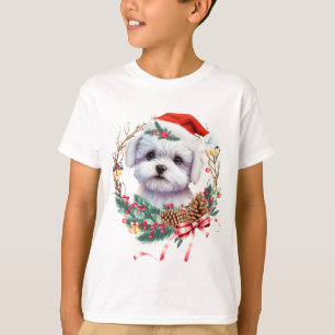 Maltesische Welpenweihe, maltesischer Hund T-Shirt