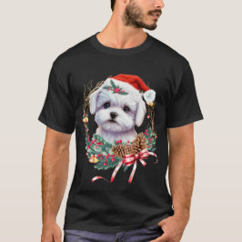 Maltesische Welpenweihe, maltesischer Hund T-Shirt