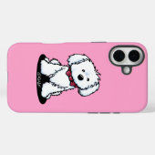 Maltesischer Dog iPhone-Fall Case-Mate iPhone Hülle (Rückseite (Horizontal))