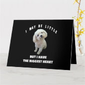 Maltesischer Hund-Design-Funny-Zitat verwöhnt Malt Karte (Gelbe Blume)