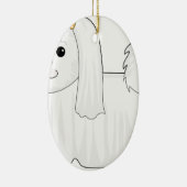 Maltesischer Hund Keramikornament (Rechts)