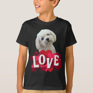 Maltesischer Hund Lover Welpenbesitzer Maltipoo Mi T-Shirt