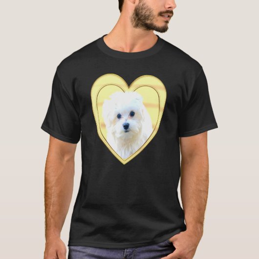 Maltesischer Hund maltesisch T-Shirt (Vorderseite)