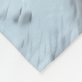 Maltesischer Hund reitend Motorrad Weihnachten Fleecedecke (Ecke)