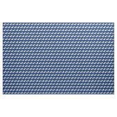 Maltesischer Hund Silhouette Pet Navy Blue Stoff (Yard (91,4 cm))
