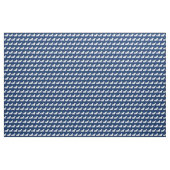 Maltesischer Hund Silhouette Pet Navy Blue Stoff (Yard (91,4 cm))
