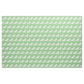 Maltesischer Hund Silhouette Pet Sage Green Stoff (Fat Quarter (45,7 x 55,9 cm))