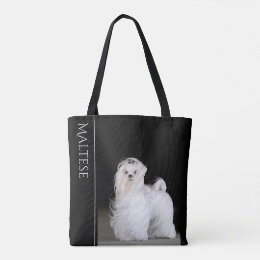 Maltesischer Hund Tasche (Rückseite)