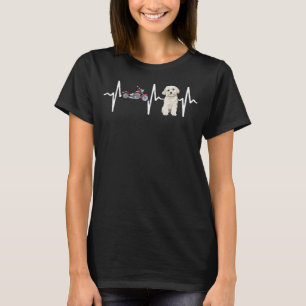 Maltesischer Motorradhund T-Shirt