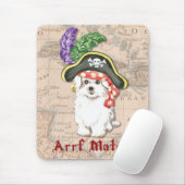 Maltesischer Pirat Mousepad (Mit Mouse)