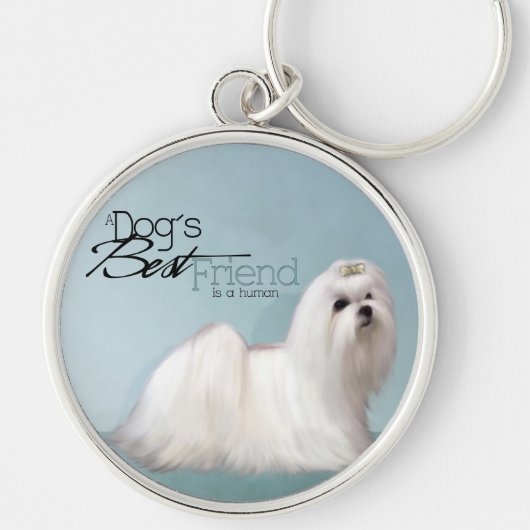 maltesischer Schlüsselanhänger (Vorne)