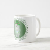 Maltesischer St. Patrick's Day Kaffeetasse (VorderseiteRechts)