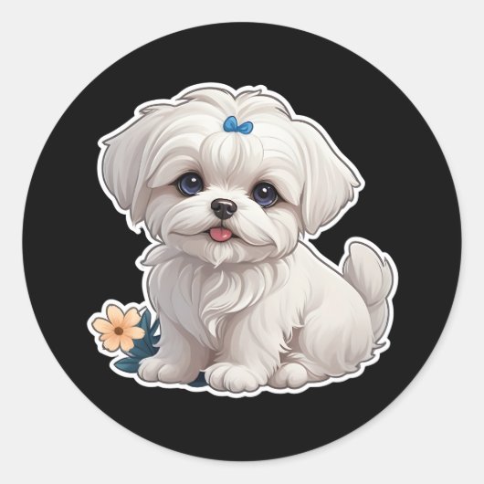 Maltesischer Sticker (Vorderseite)