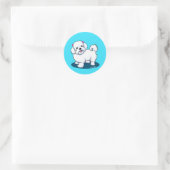 Maltesischer Sticker (Tasche)