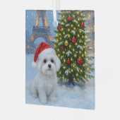 Maltesischer Urlaub Ornament Aus Glas (Vorderseite links)