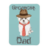 maltesischer Vater Magnet (Vertikal)