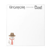 maltesischer Vater Notizblock (Vorderseite)