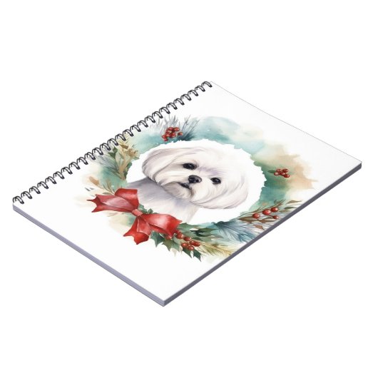 Maltesischer Weihnachtsmann Notizblock (Linke Seite)