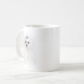 Maltesischer Welpe Kaffeetasse (Vorderseite Links)