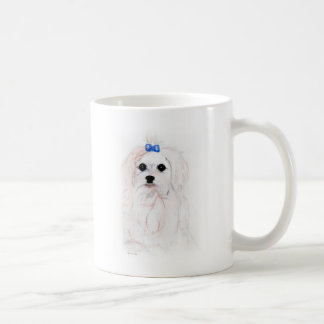 Maltesischer Welpe Kaffeetasse
