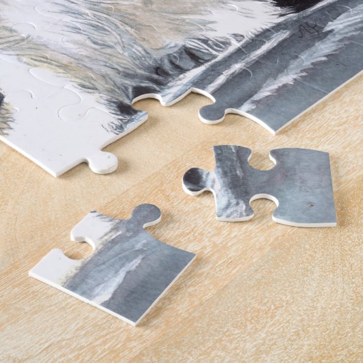 Maltesischer Welpe Puzzle (Seite)