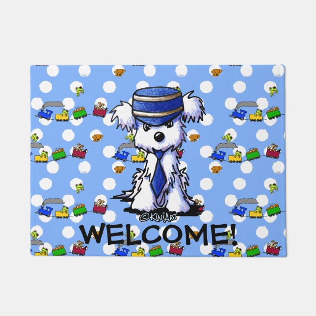 maltesischer Zugführer Fußmatte (Vorderseite)