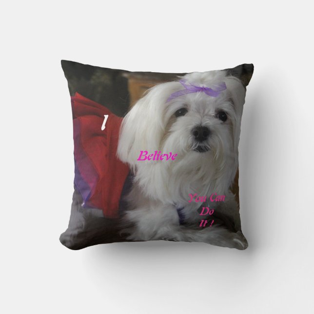 Maltesisches Deckkissen Kissen (Vorderseite)