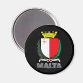 Maltesisches Emblem Magnet (Vorderseite/Rückseite)