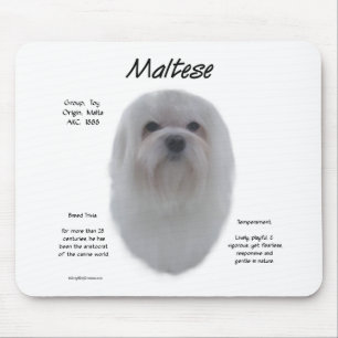 Maltesisches Geschichtsdesign Mousepad