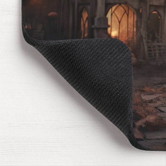 Maltesisches Halloween Beängstigend Mousepad (Ecke)